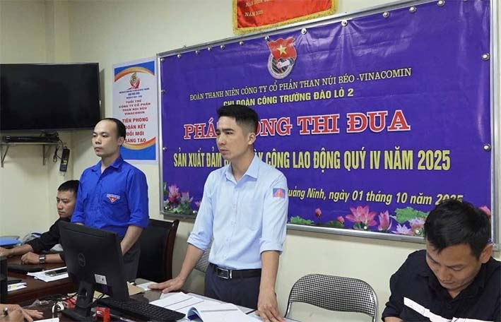 Tuổi trẻ Than Núi Béo thi đua lập thành tích chào mừng Đại hội Đại biểu Đoàn TNCS Hồ Chí Minh Than Quảng Ninh Tuổi trẻ Than Núi Béo thi đua lập thành tích chào mừng Đại hội Đại biểu Đoàn TNCS Hồ Chí Minh Than Quảng Ninh